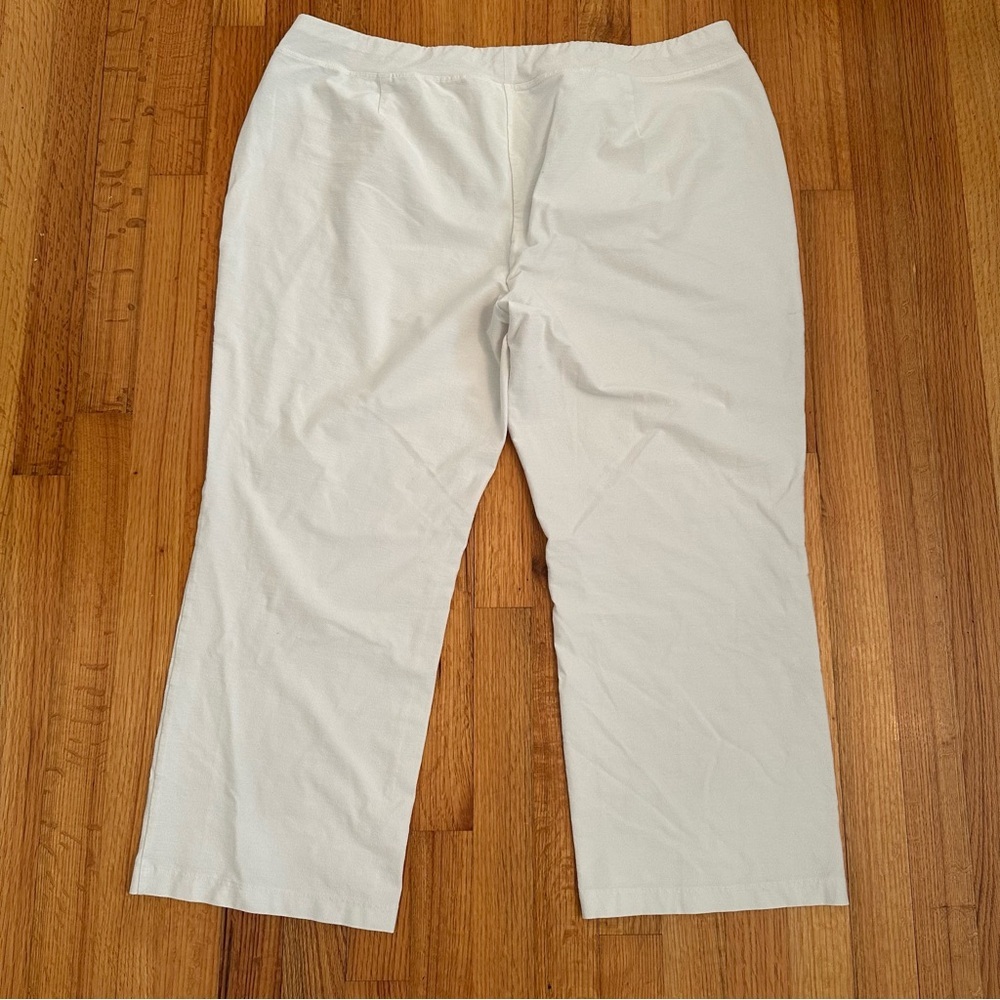 Eileen Fisher Flat Front Crop Pants size 2X (#4) - Picture 5 of 10
